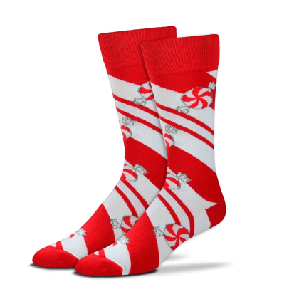 Candy Cane Peppermint Scented Socks