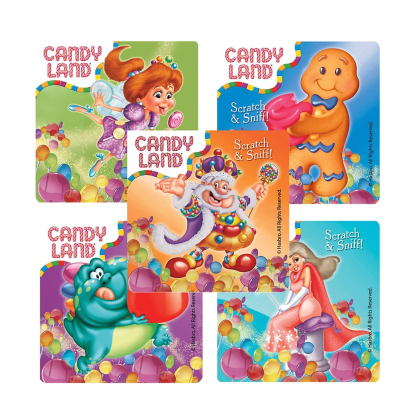 Candy Land Scented Stickers