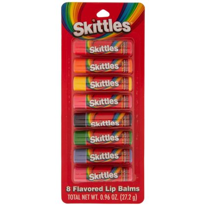 skittles flavored lip balm pack