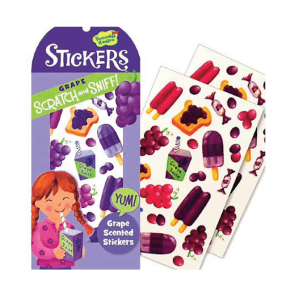 Grape Scented Sticker Sheets