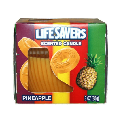 Pineapple Lifesavers Scented Candle