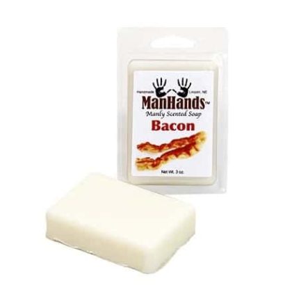 Man Hands Bacon Soap Bar