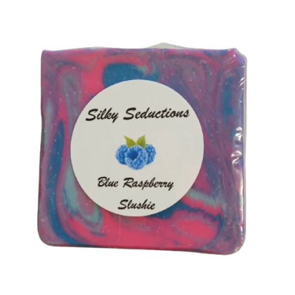 Silky Seductions Blue Raspberry Slushie Soap