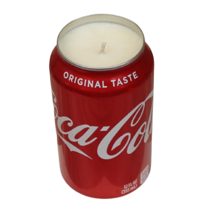 coca cola soda candle