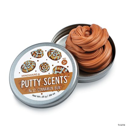 cinnamon bun scented putty