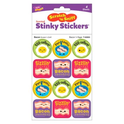bacon scent scratch & sniff