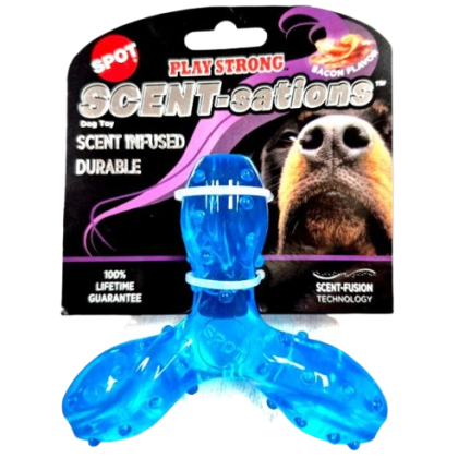 bacon scent dog toy