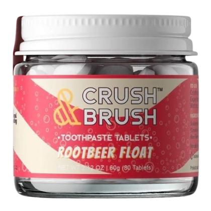 soda pop flavored toothpaste tablets