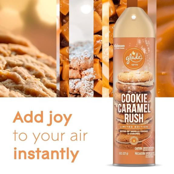 cookie caramel rush room spray