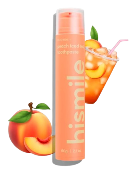 peach iced tea flavored toothpaste